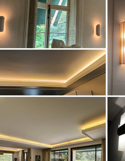electricien-viroflay 8 installation eclairage indirect led applique murale viroflay - WENDELEC SERVICES